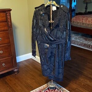 3.1 Phillip Lim Black Trench Coat